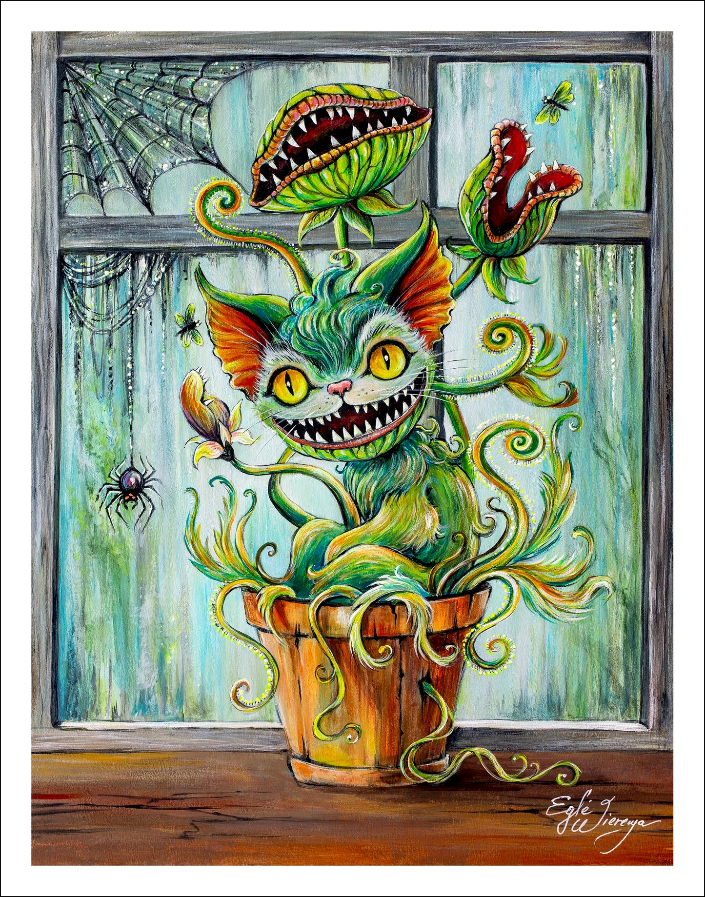Art Print "Venus Meowtrap"