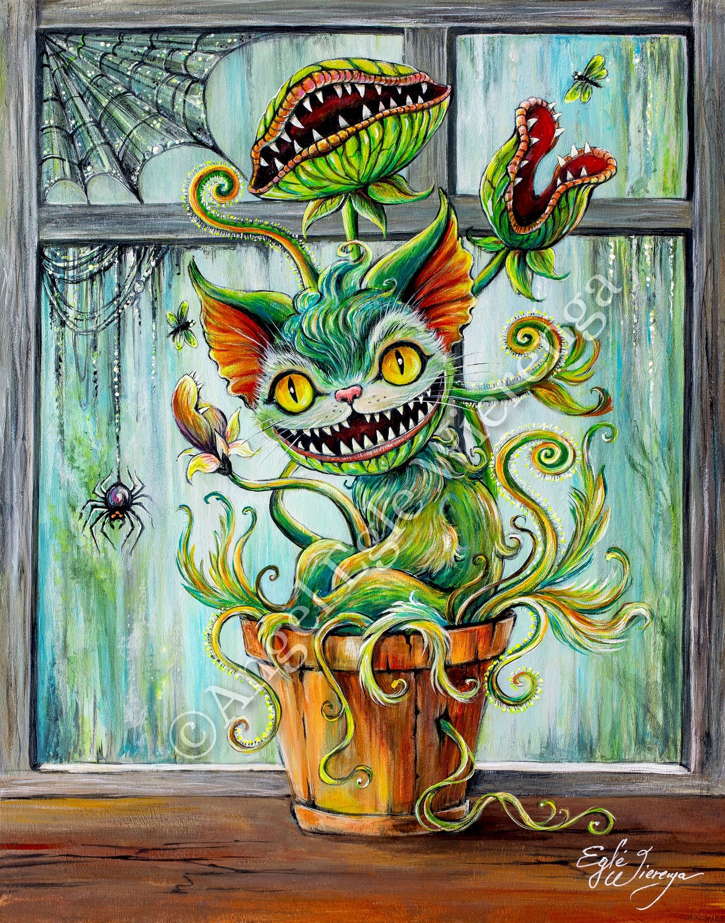 Art Print "Venus Meowtrap"