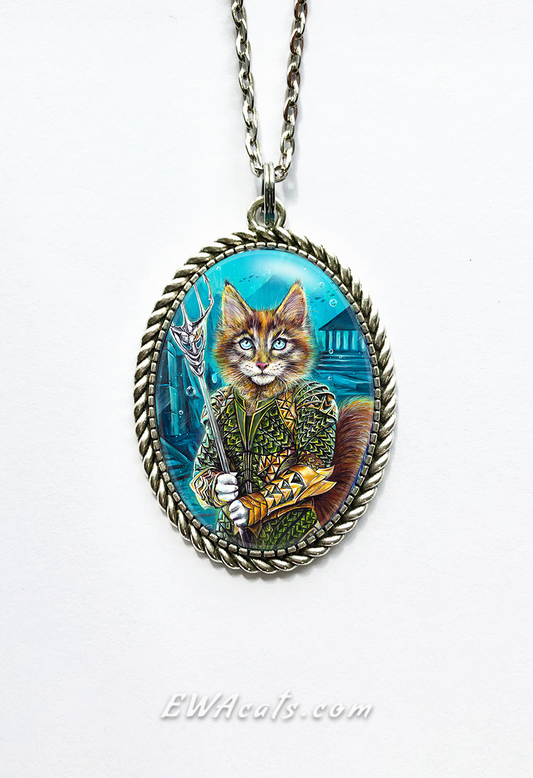 Necklace "The King of CATlantis"