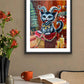 Art Print "Kitty Krampus"