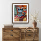 Art Print "Kitty Krampus"