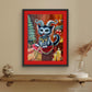 Art Print "Kitty Krampus"