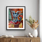 Art Print "Kitty Krampus"