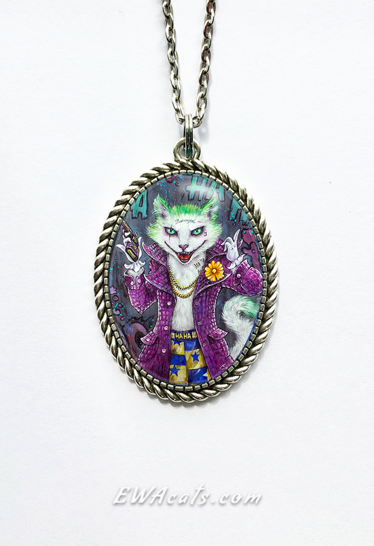Necklace "Joker Cat"