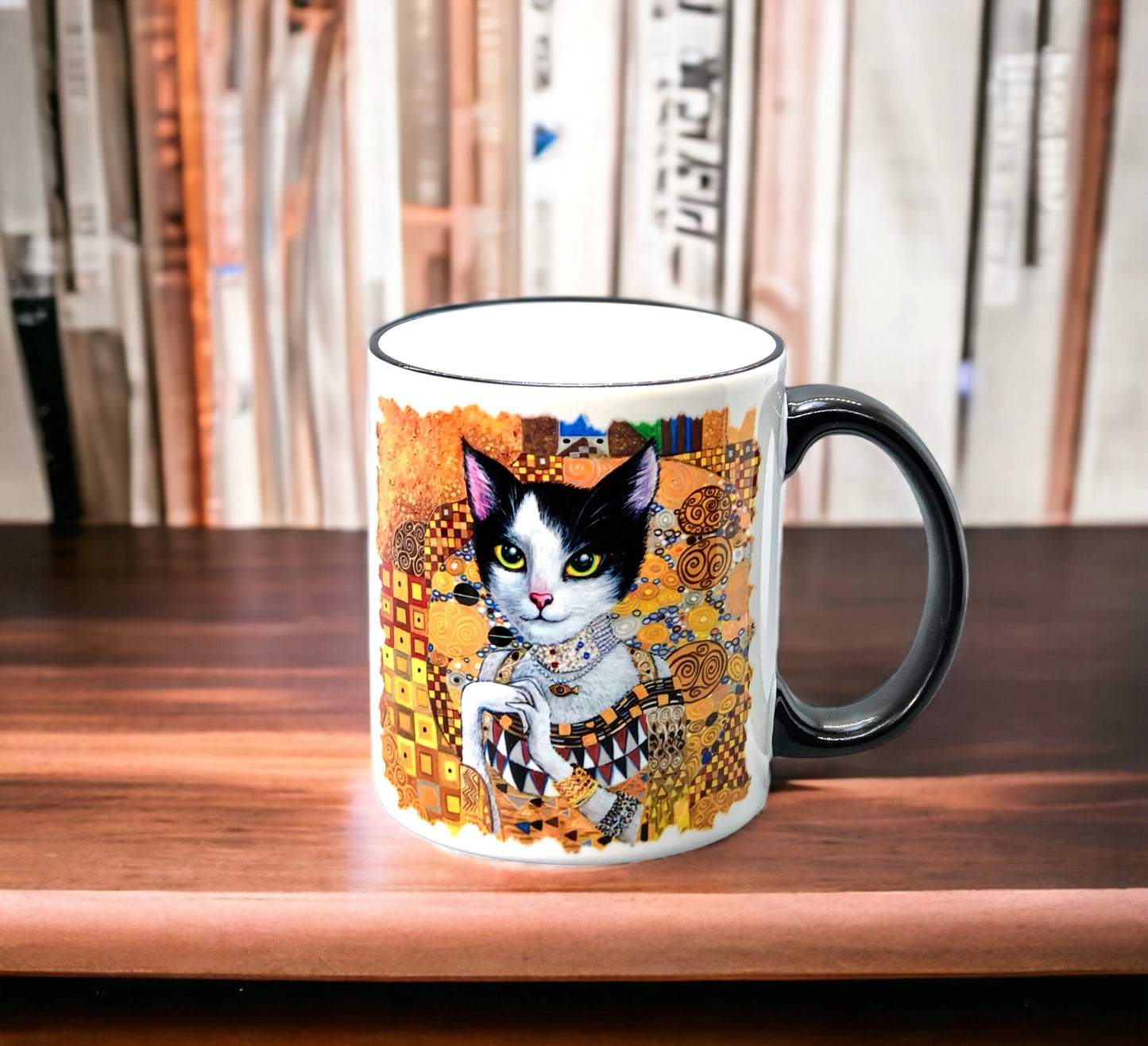 MUG "Cat in Gold"