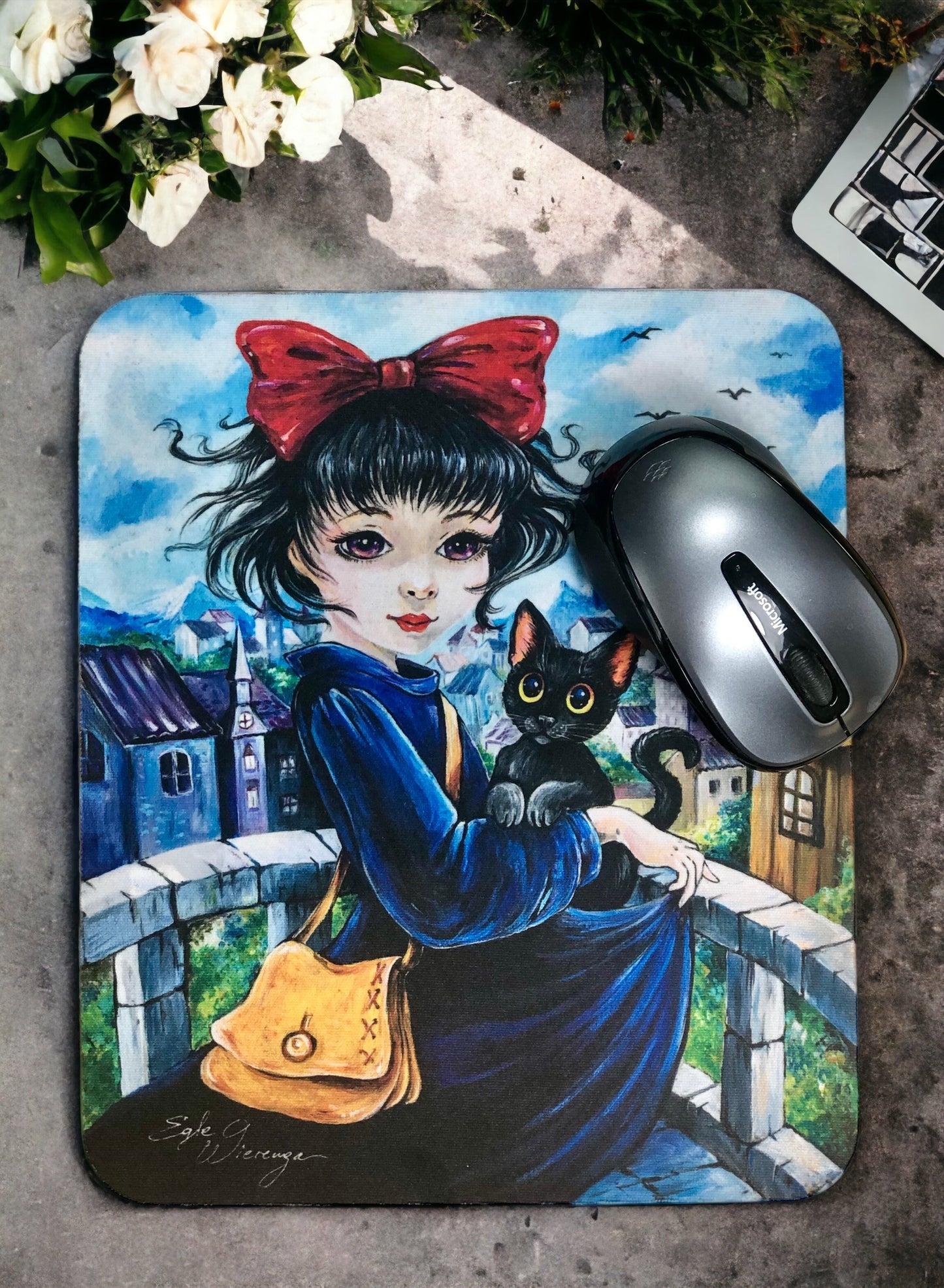 Mouse Pad "Kiki & Jiji"