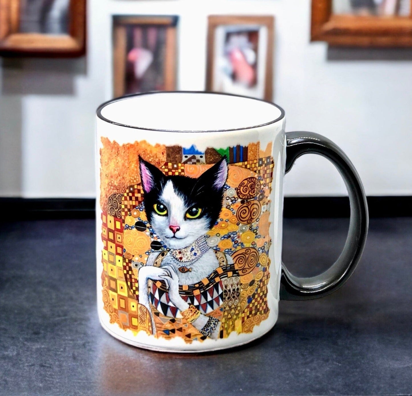 MUG "Cat in Gold"