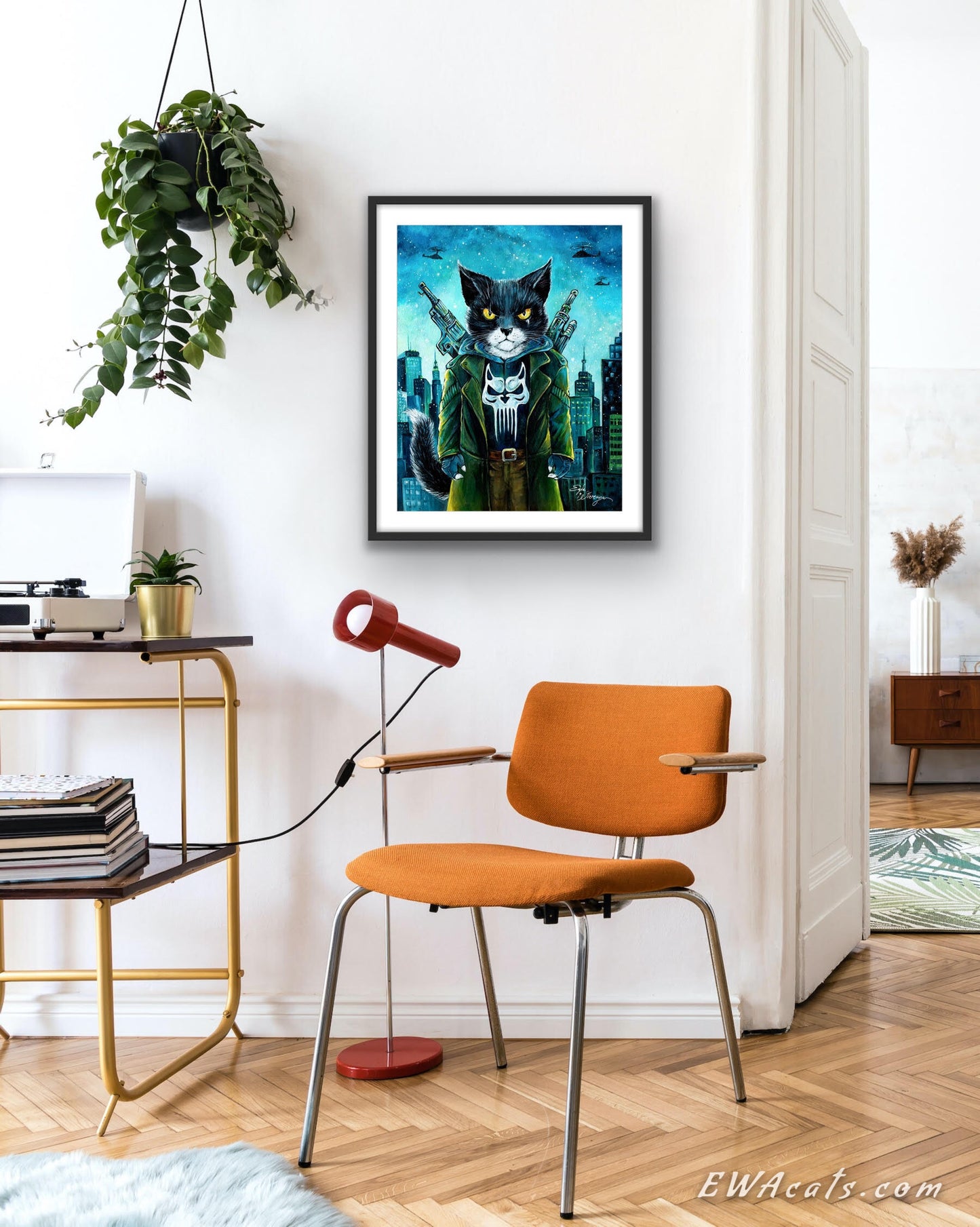 Art Print "Purrnisher"