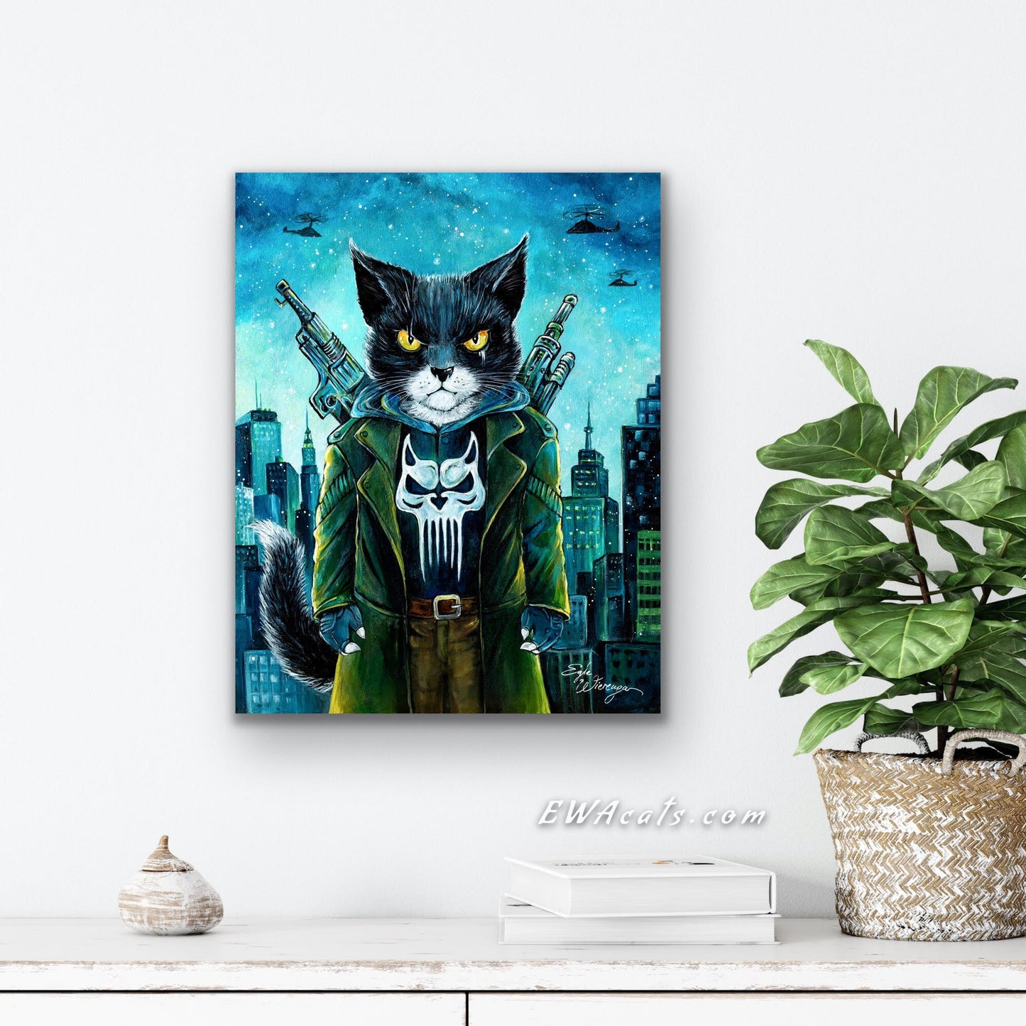 CANVAS "Purrnisher" Open & Limited Edition