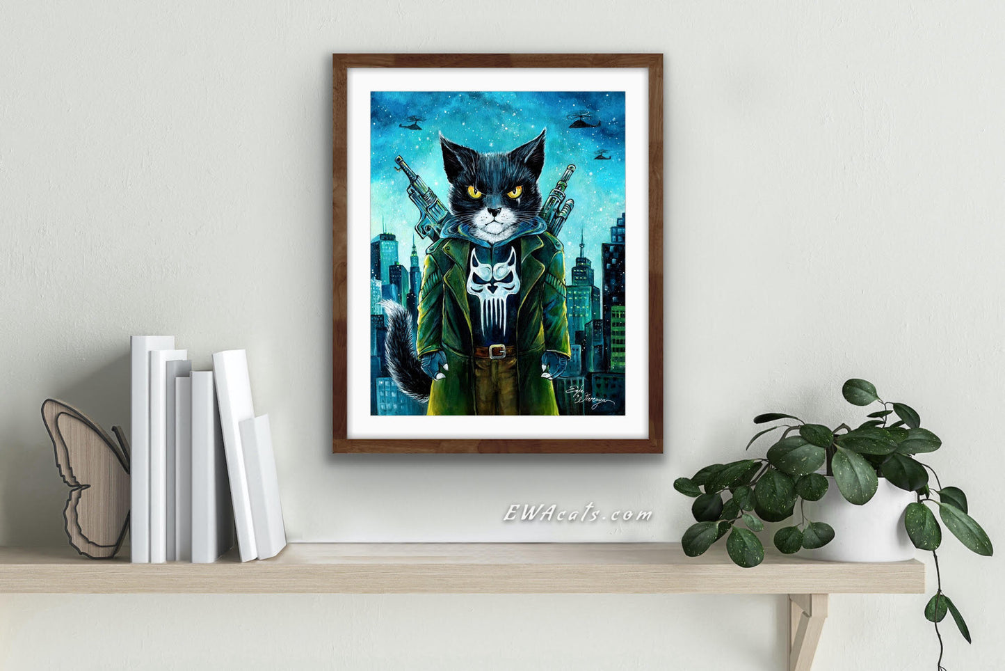 Art Print "Purrnisher"