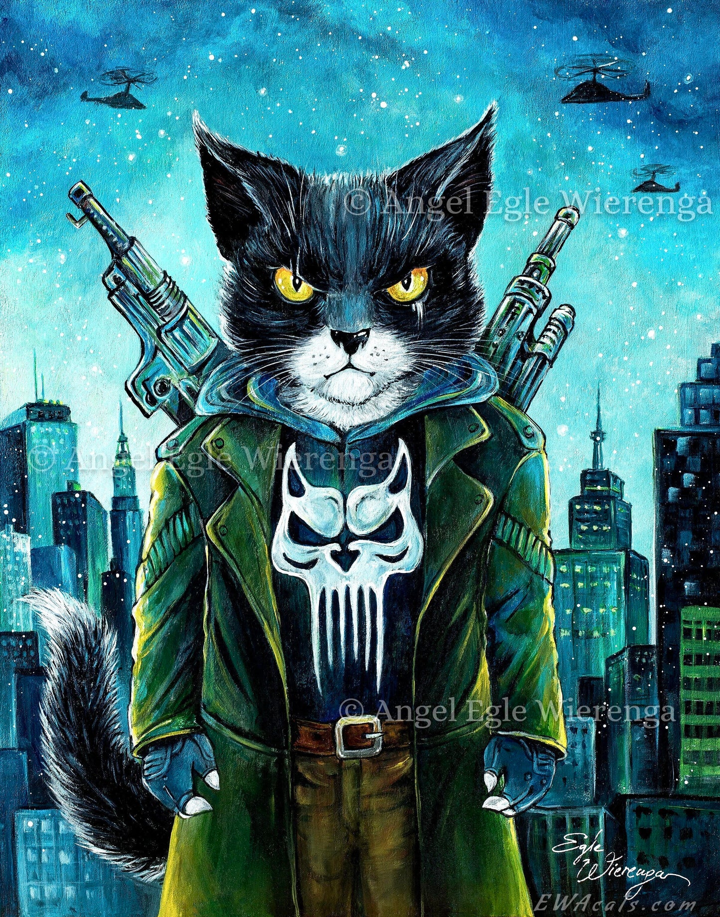 Art Print "Purrnisher"