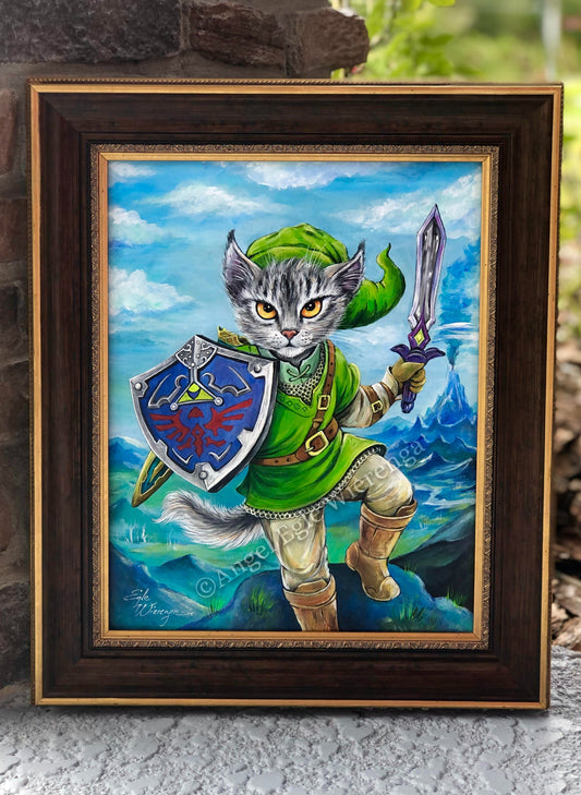 Original Painting "Kitty Link"