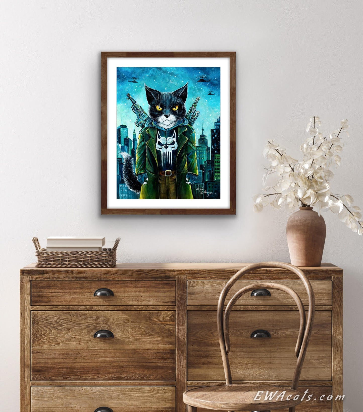 Art Print "Purrnisher"