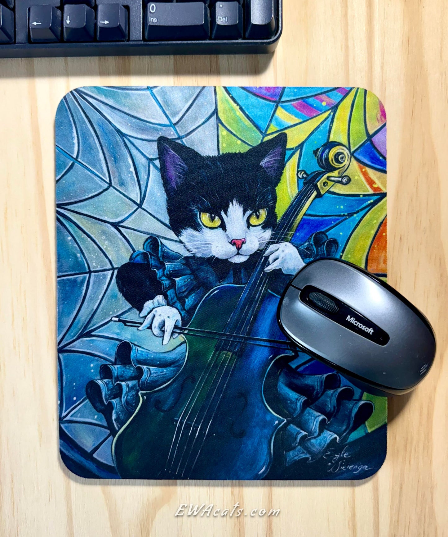Mouse Pad  "Wednesday Cattams"