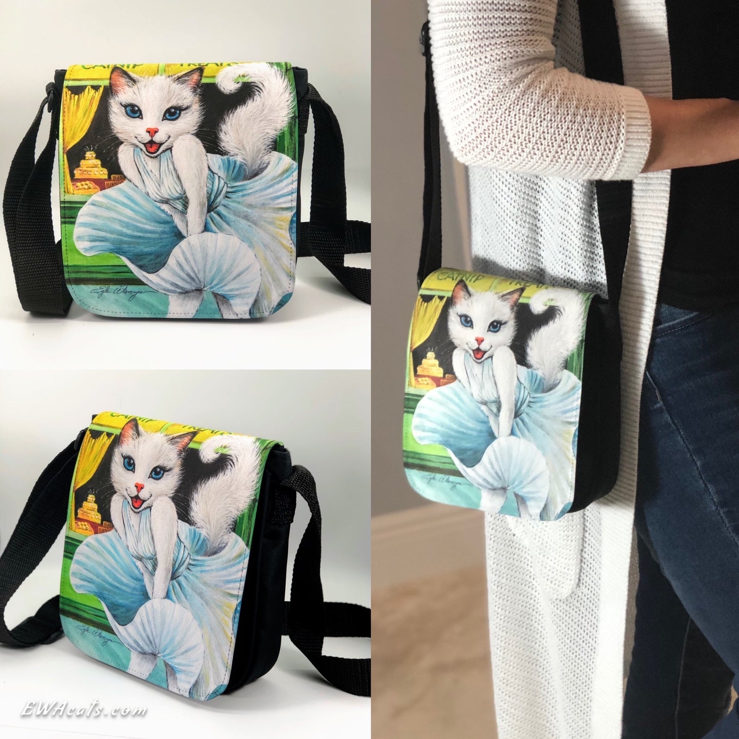 Shoulder Bag "Meowlyn Monroe"