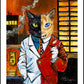 CANVAS "Two-Face Cat"  Open & Limited Edition