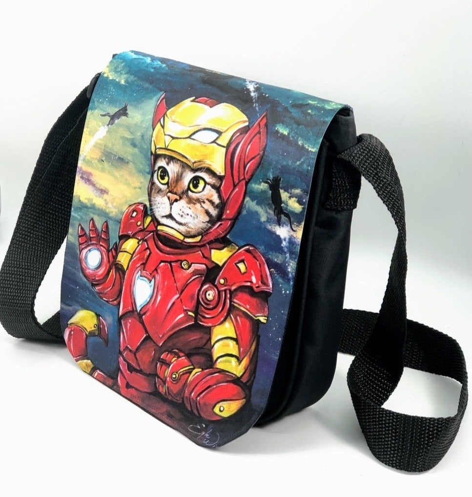 Shoulder Bag "Iron Kitty"