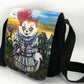 Shoulder Bag "KittyWise The Purring Clown"