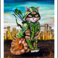 Art Print "Arrow Cat"