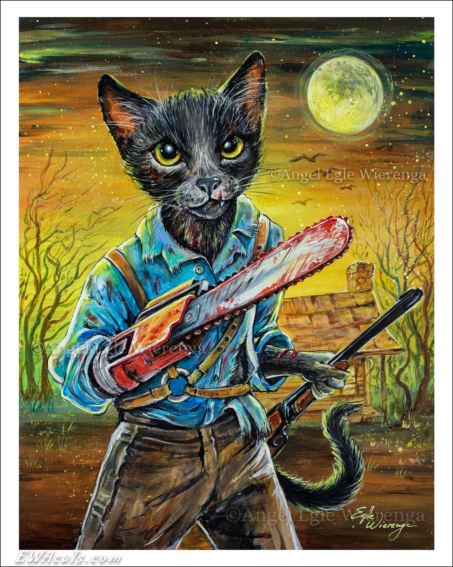 Art Print "Kitty Ash"