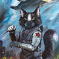 Art Print "Bucky Cat"