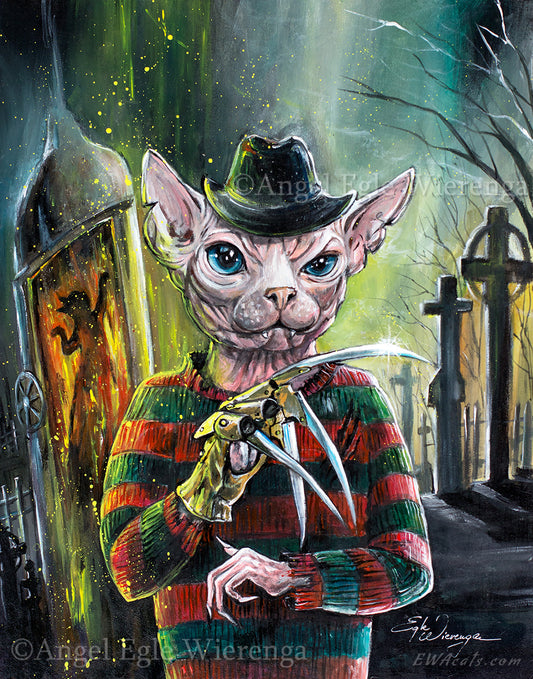 CANVAS "Freddy Kat" Open & Limited Edition