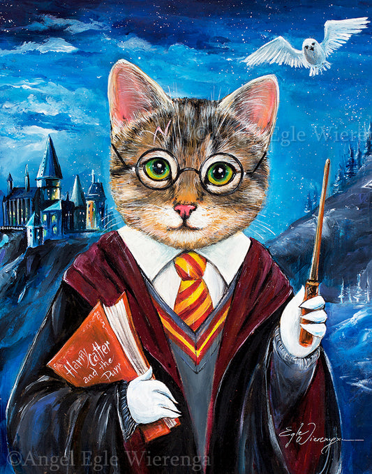 Art Print "Harry Catter"