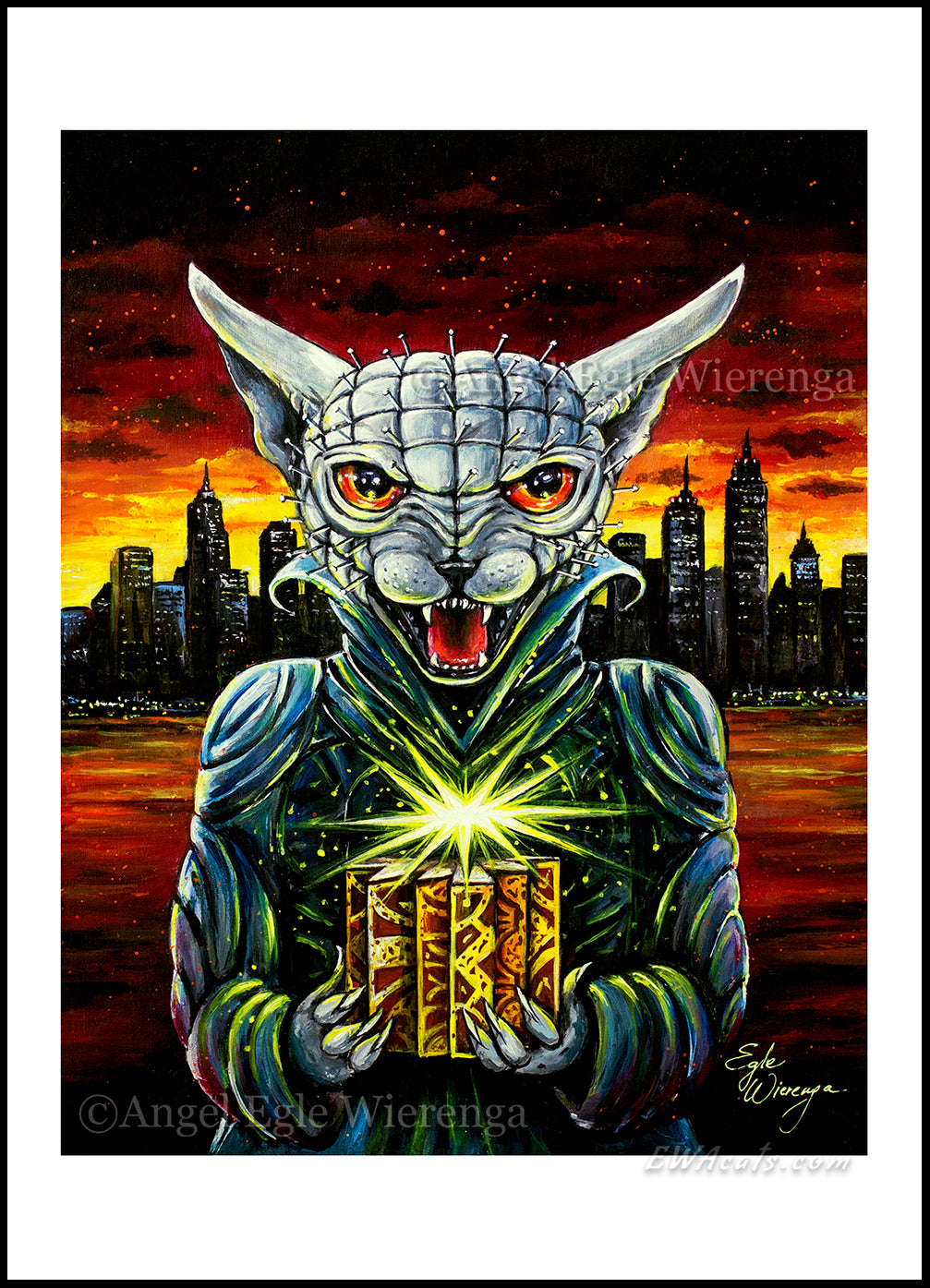 Art Print "Hell Kitty"
