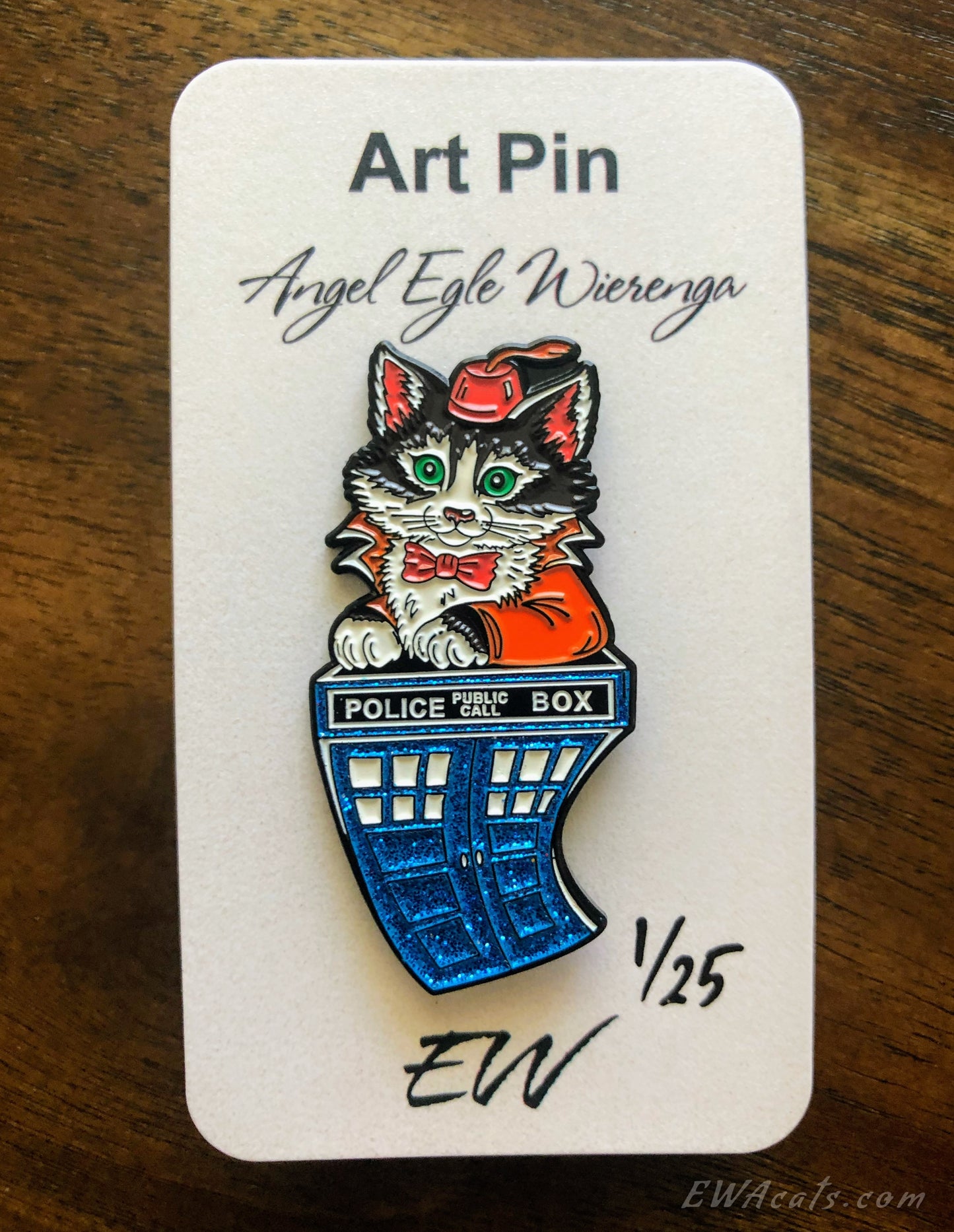 ENAMEL PIN "Kitty Who" Limited Edition