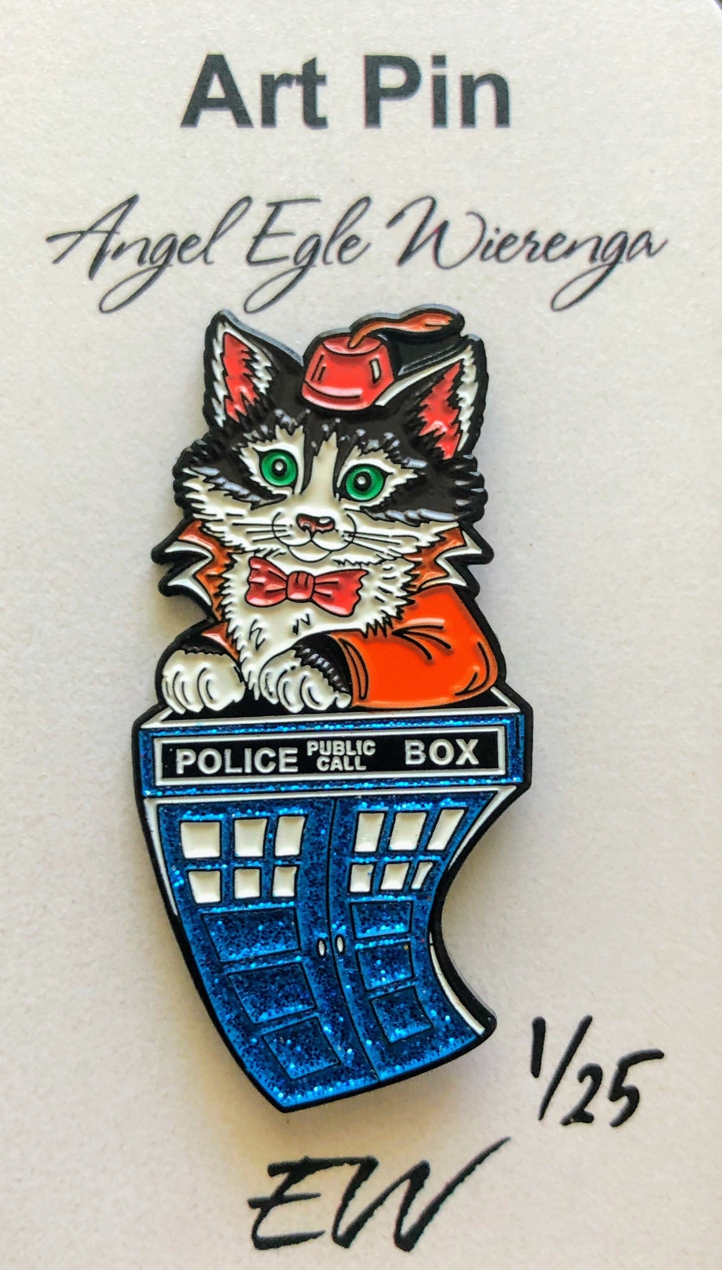 ENAMEL PIN "Kitty Who" Limited Edition