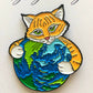 ENAMEL PIN "It's a Cat's World" Limited Edition