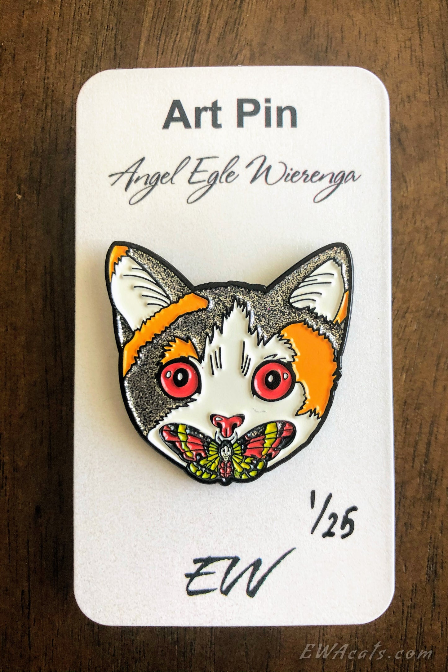 ENAMEL PIN "Silence of the Cats" Limited Edition