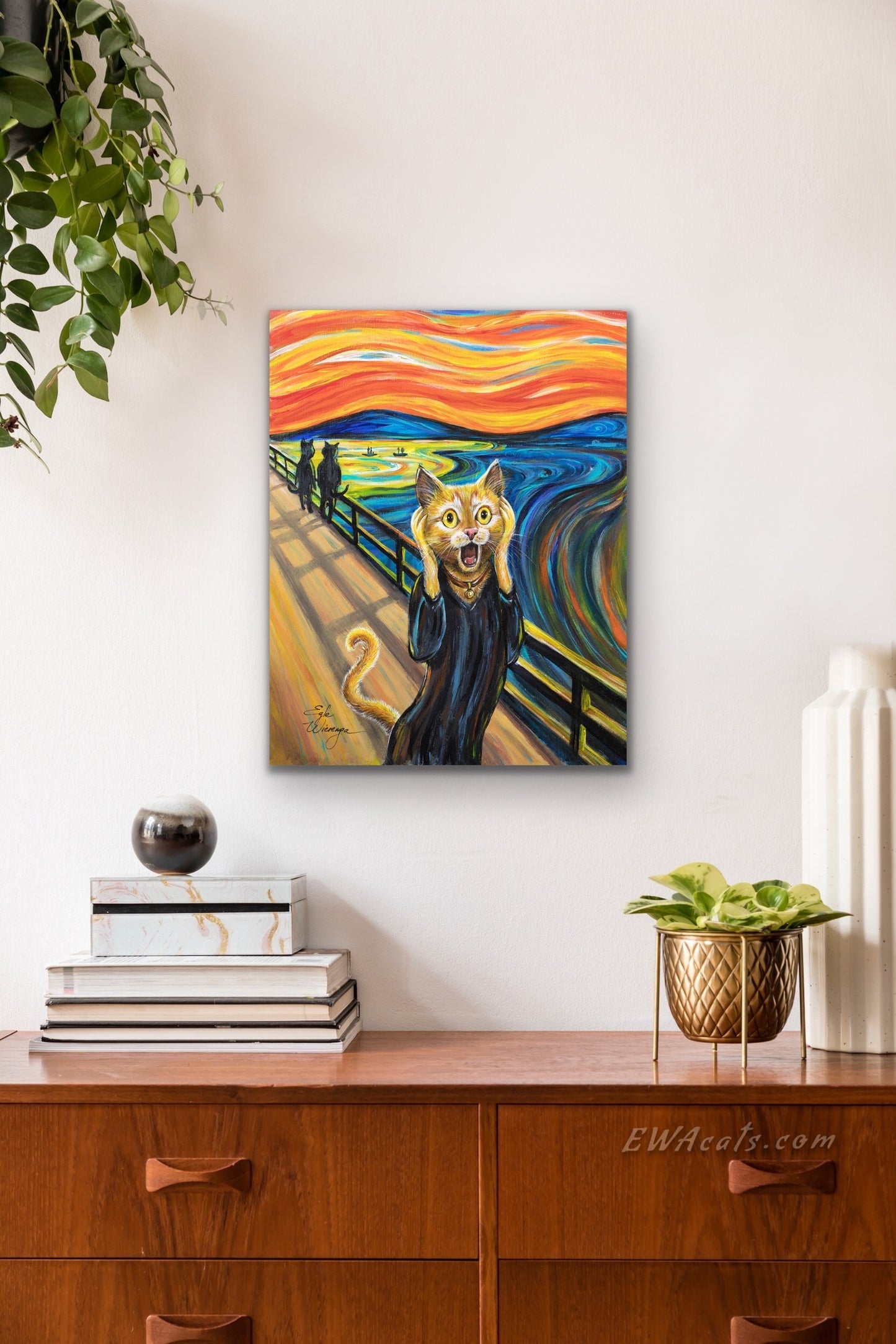 CANVAS "The Cat Scream" Open & Limited Edition