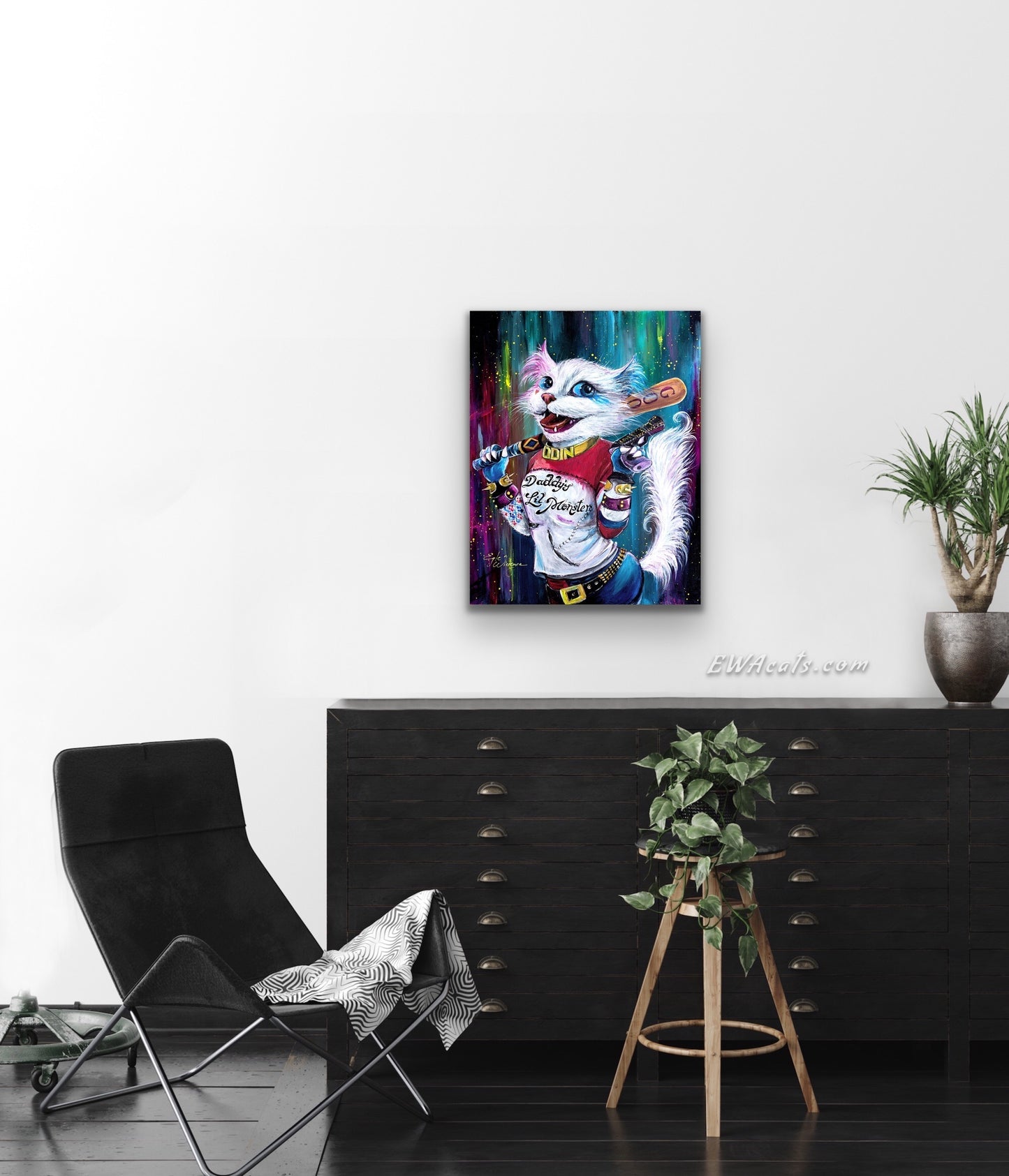 CANVAS "Daddy's Lil Monster" Open & Limited Edition
