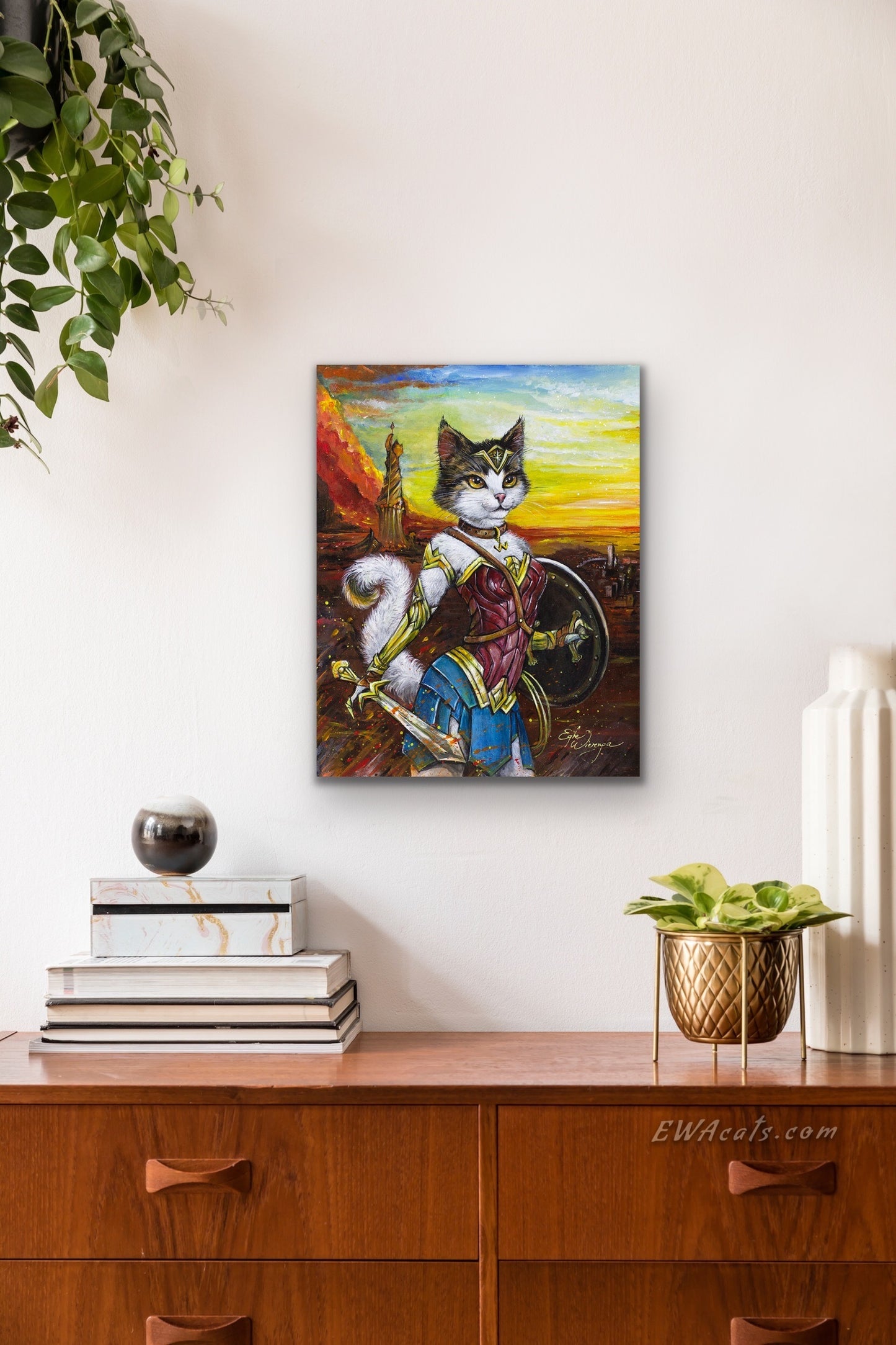 CANVAS "Meowzonian Purrincess" Open & Limited Edition
