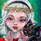 CANVAS "Sabrina and Salem" Open & Limited Edition