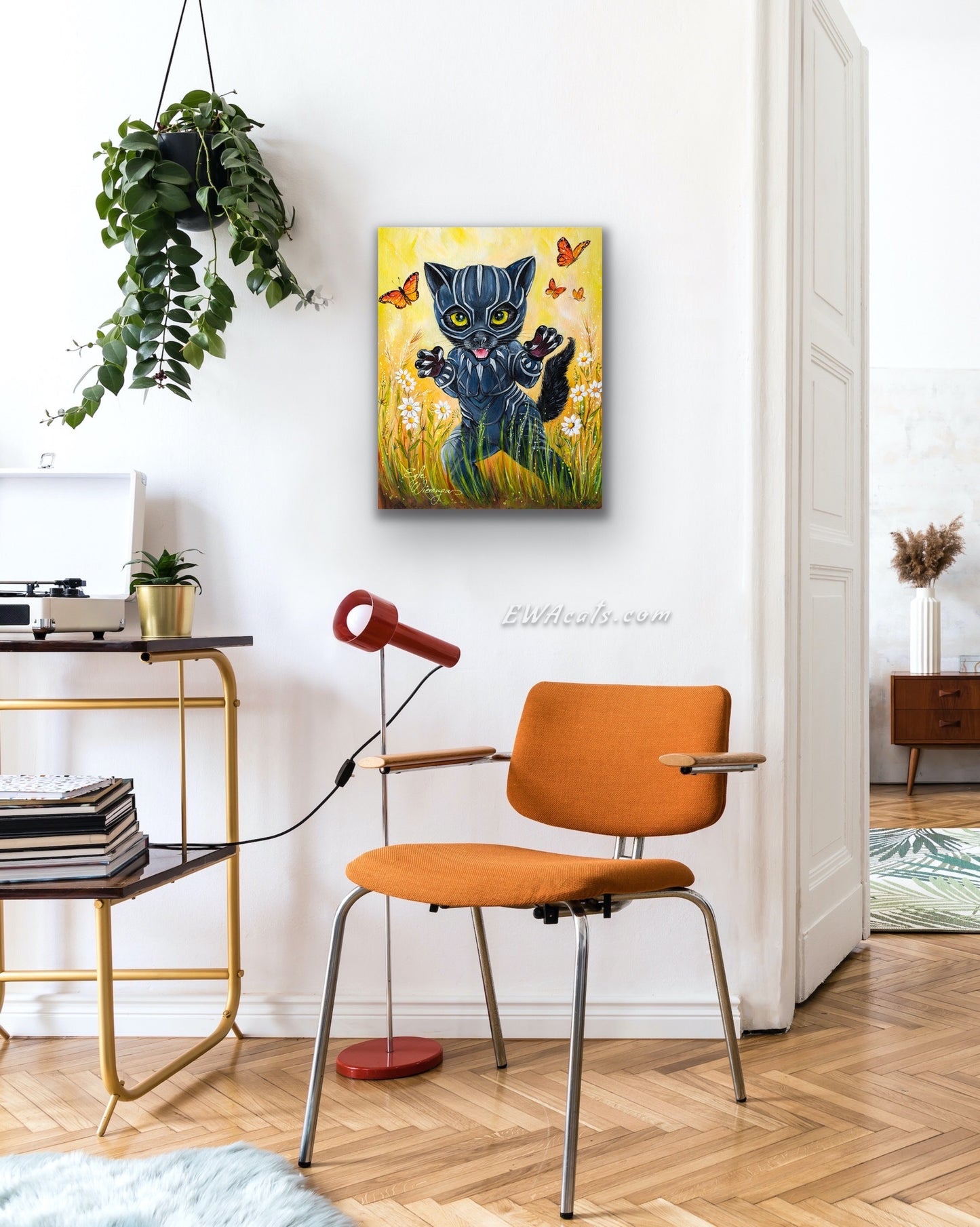 CANVAS "Kitty Panther"  Open & Limited Edition