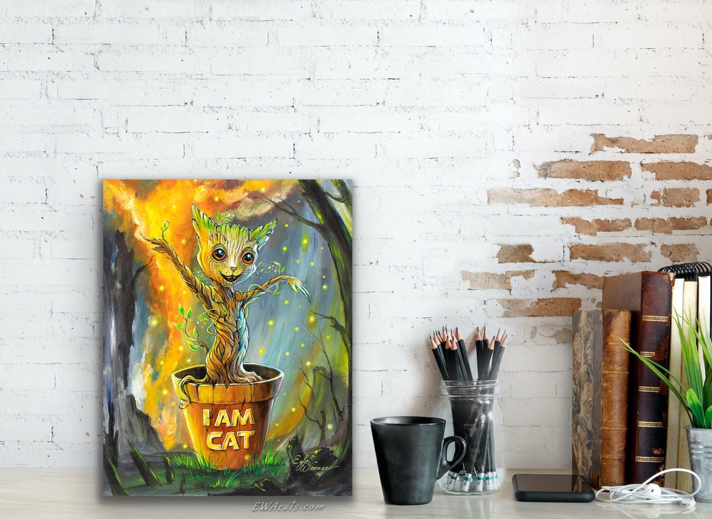 CANVAS "I AM CAT" Open & Limited Edition