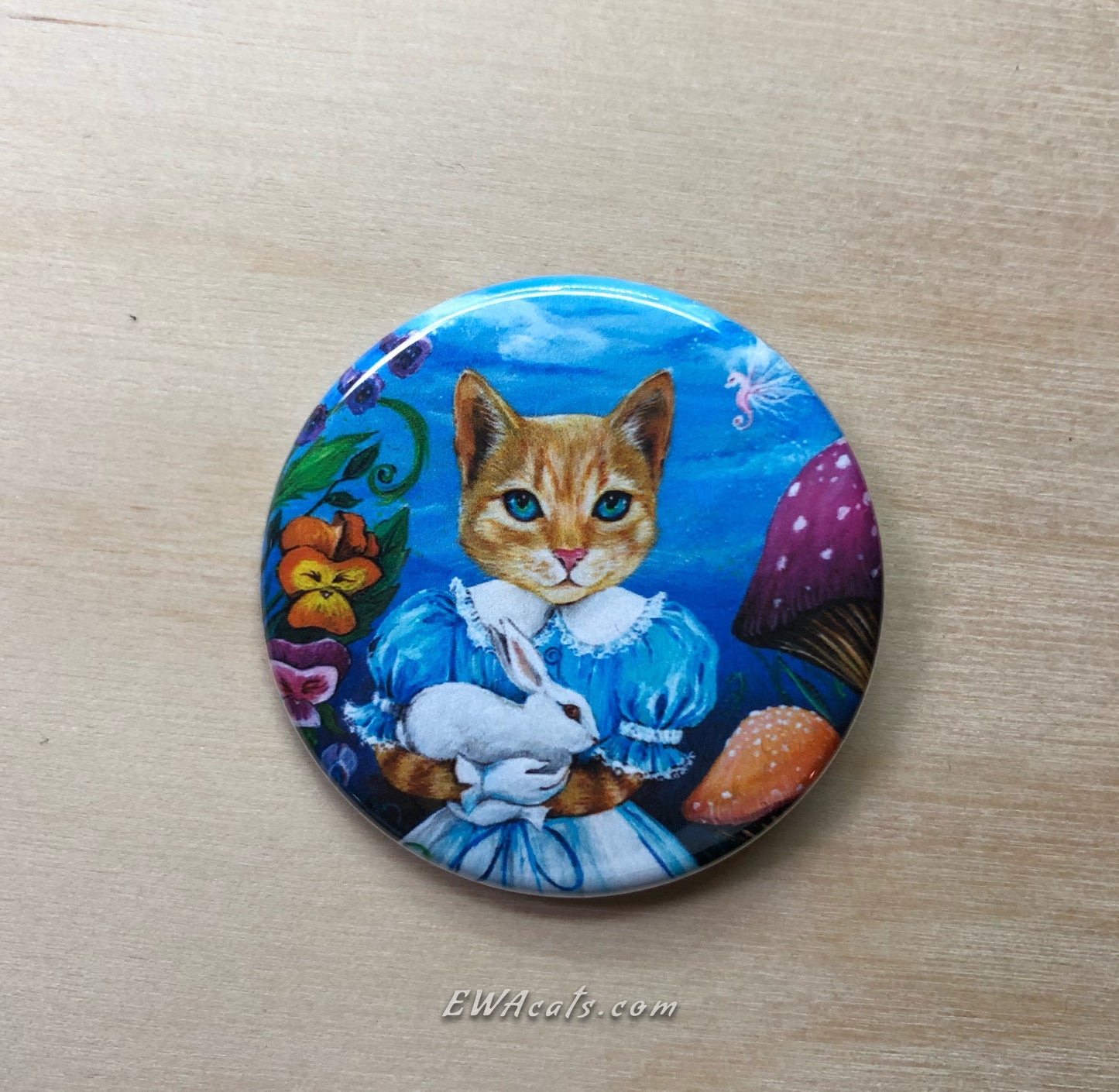 Button "Alice Cat"