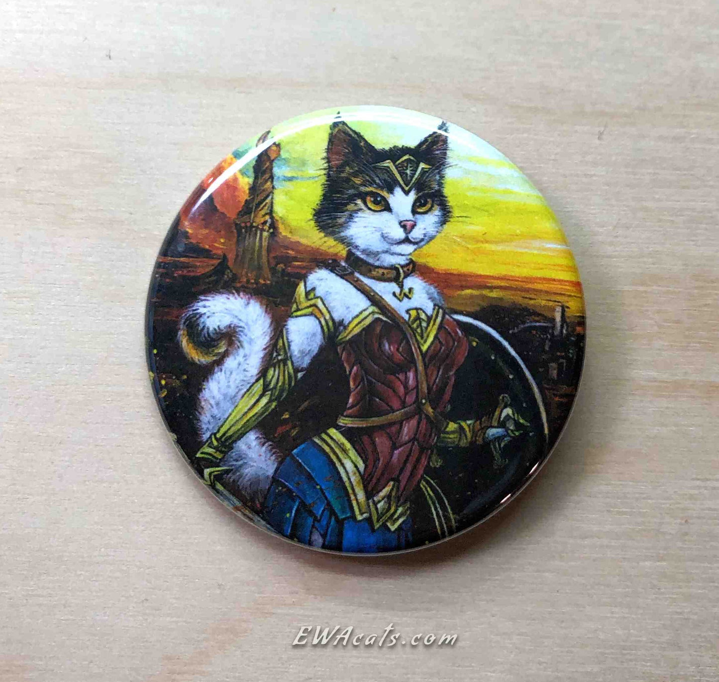 Button "Meowzonian Purrincess"