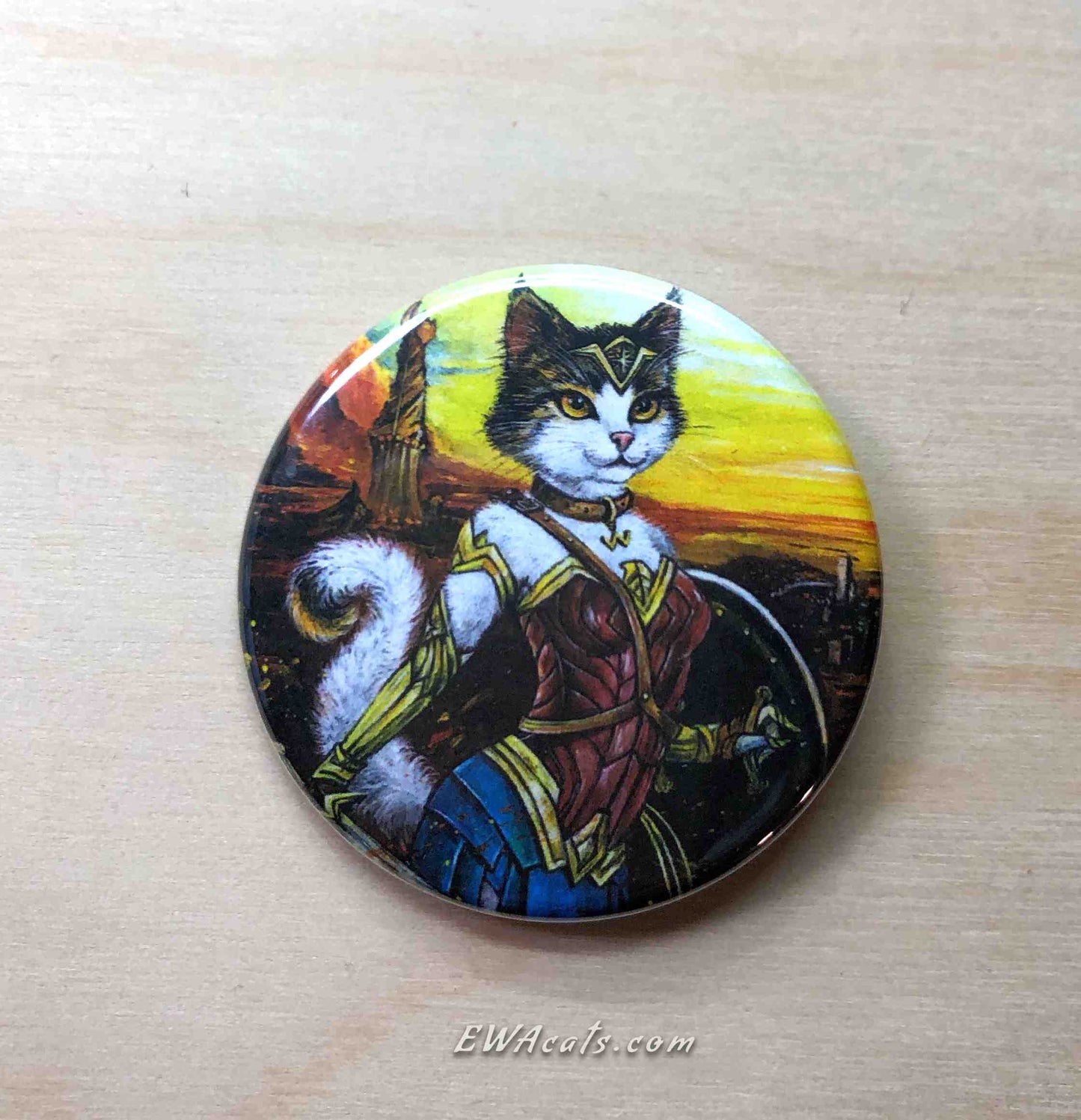 Button "Meowzonian Purrincess"