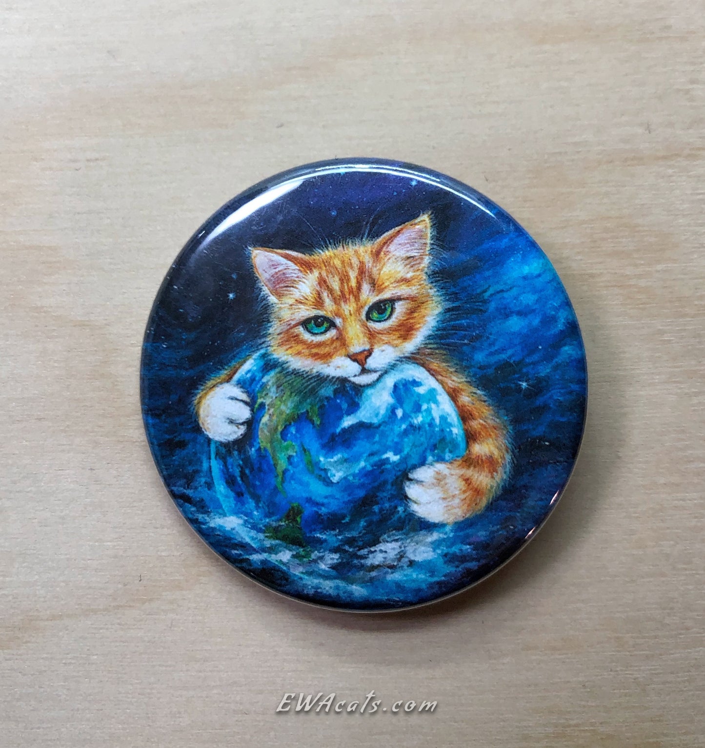 Button "It's a Cat's World"