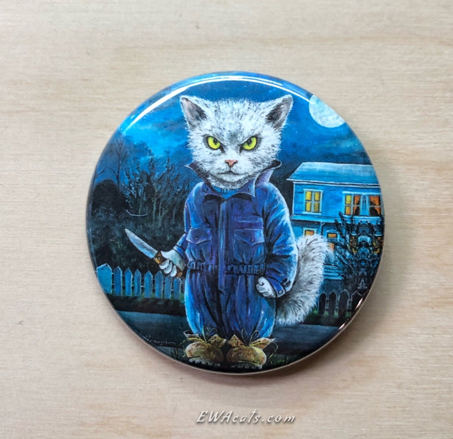 Button "Michael Meowers"