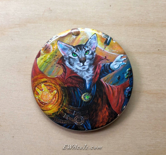 Button "Kitty Strange"