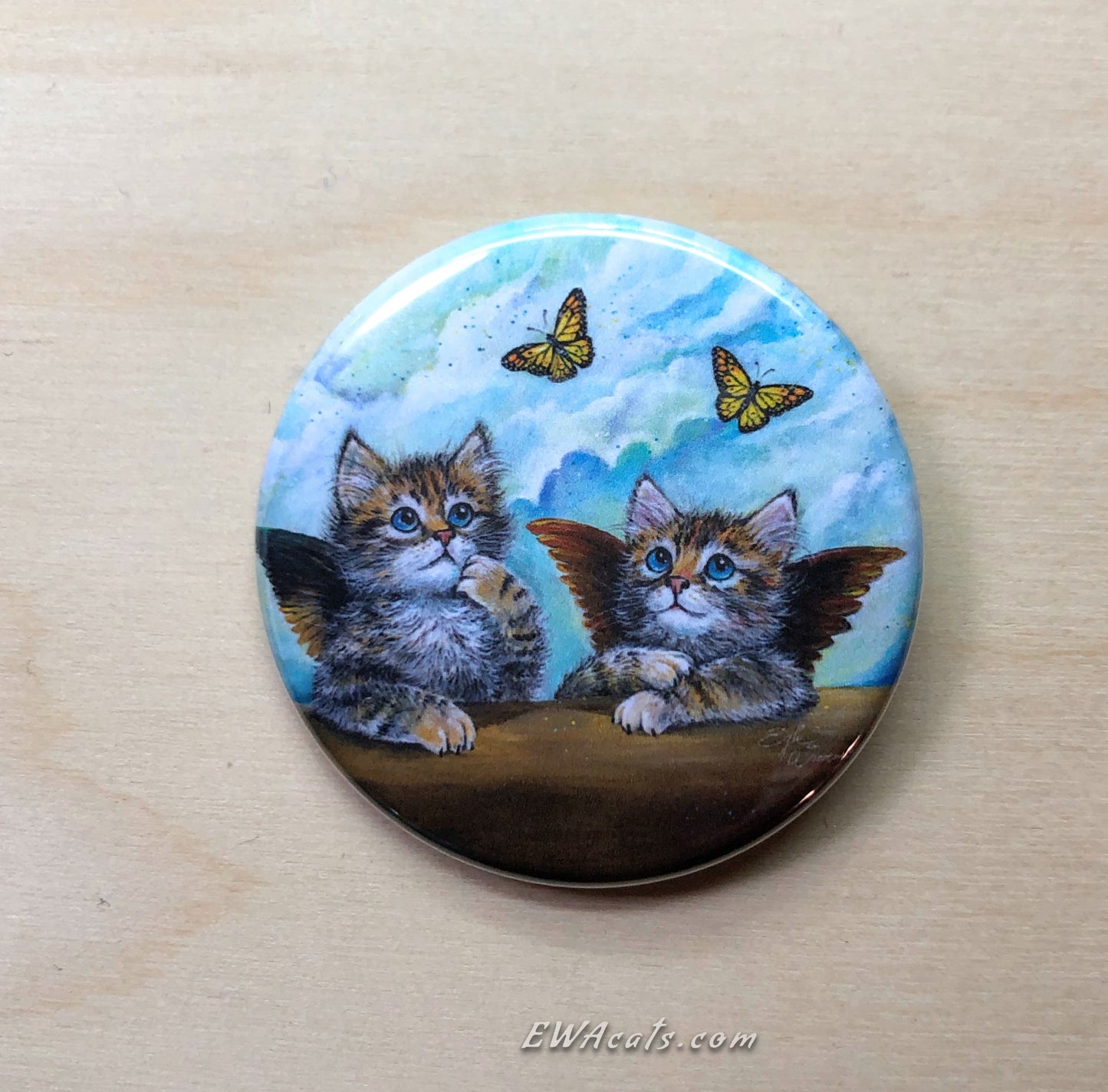 Button "The Sistine Kittens"