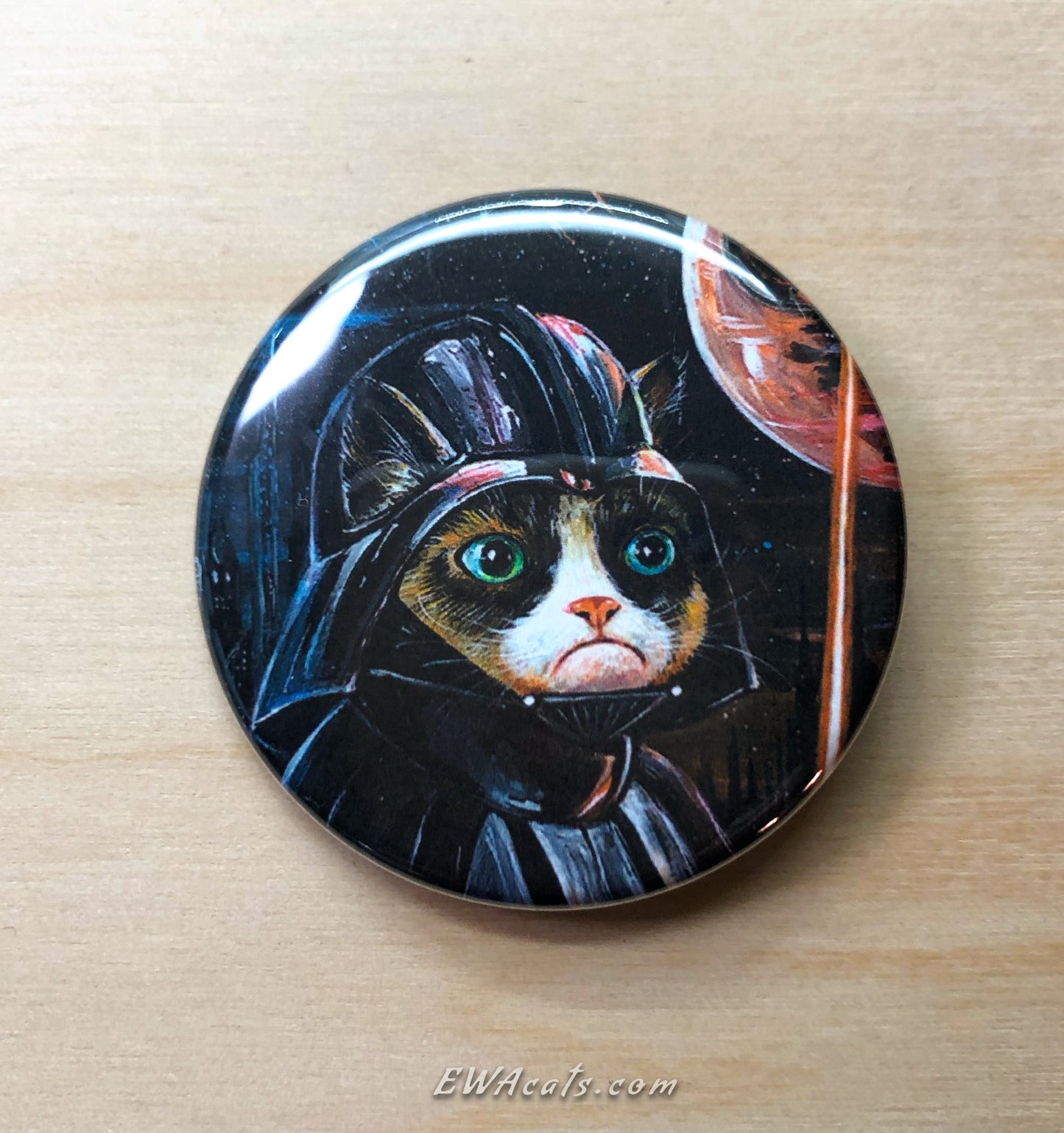 Button "Grumpy Vader"