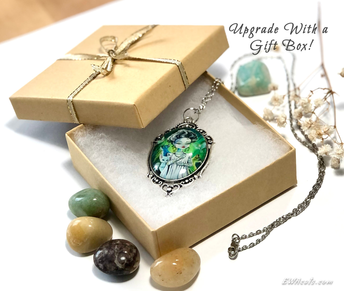 Necklace "Silence of the Cats"