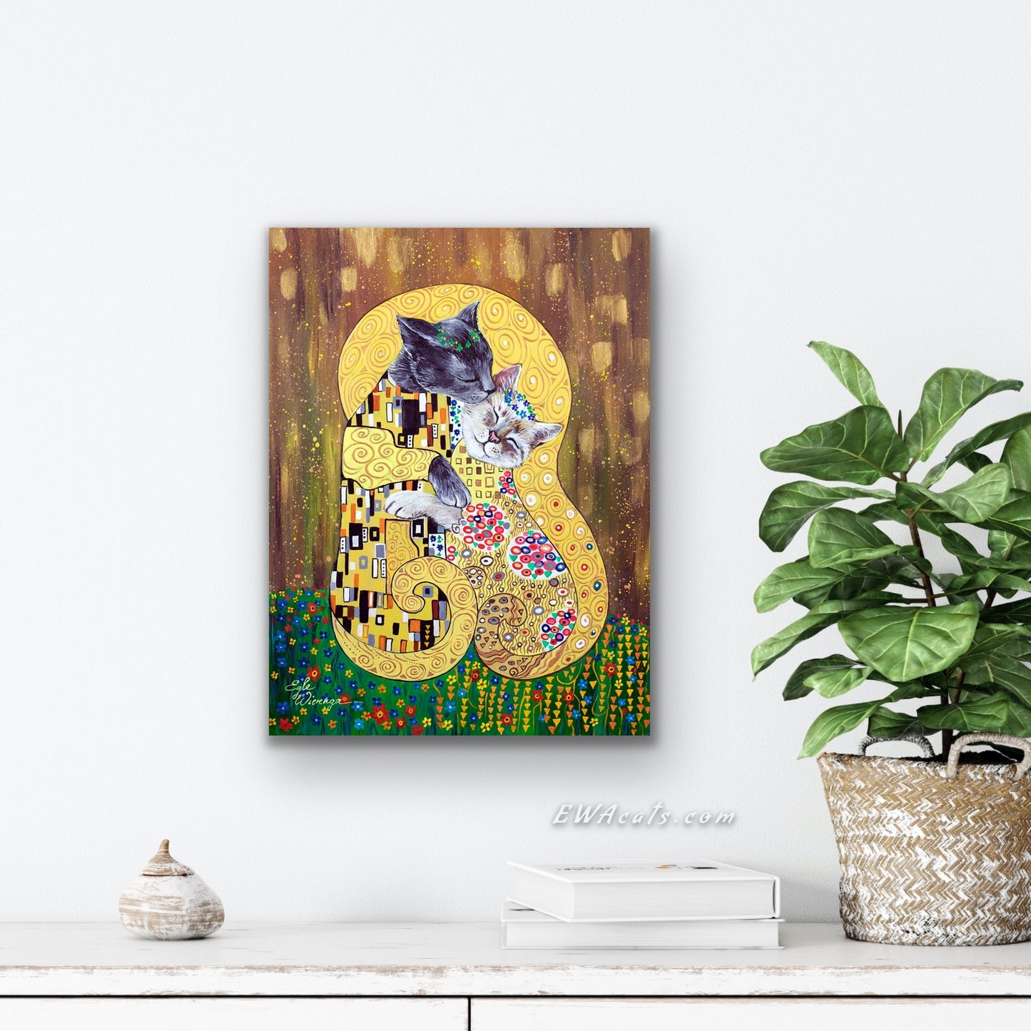 CANVAS "The Kitty Kiss" Open & Limited Edition