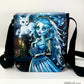 Shoulder Bag "Emily & Her Ghost Kitty"