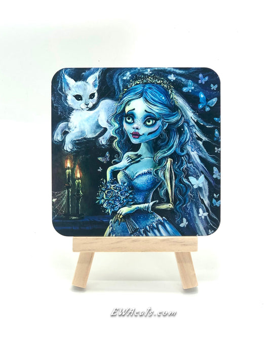 Coaster "Emily & Her Ghost Kitty"